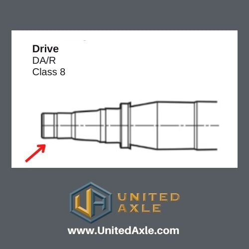 UA375325ST-SO (DA/R Outer Bearing Journal)